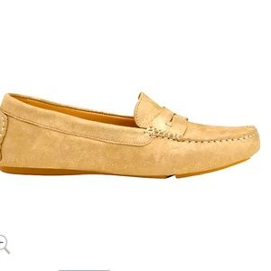 Johnston & Murphy Maggie Penny Loafer - Gold